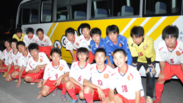 山形FCジュニアユースの中学3年生のメンバー